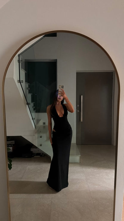 Twilight Temptation maxi dress in Black