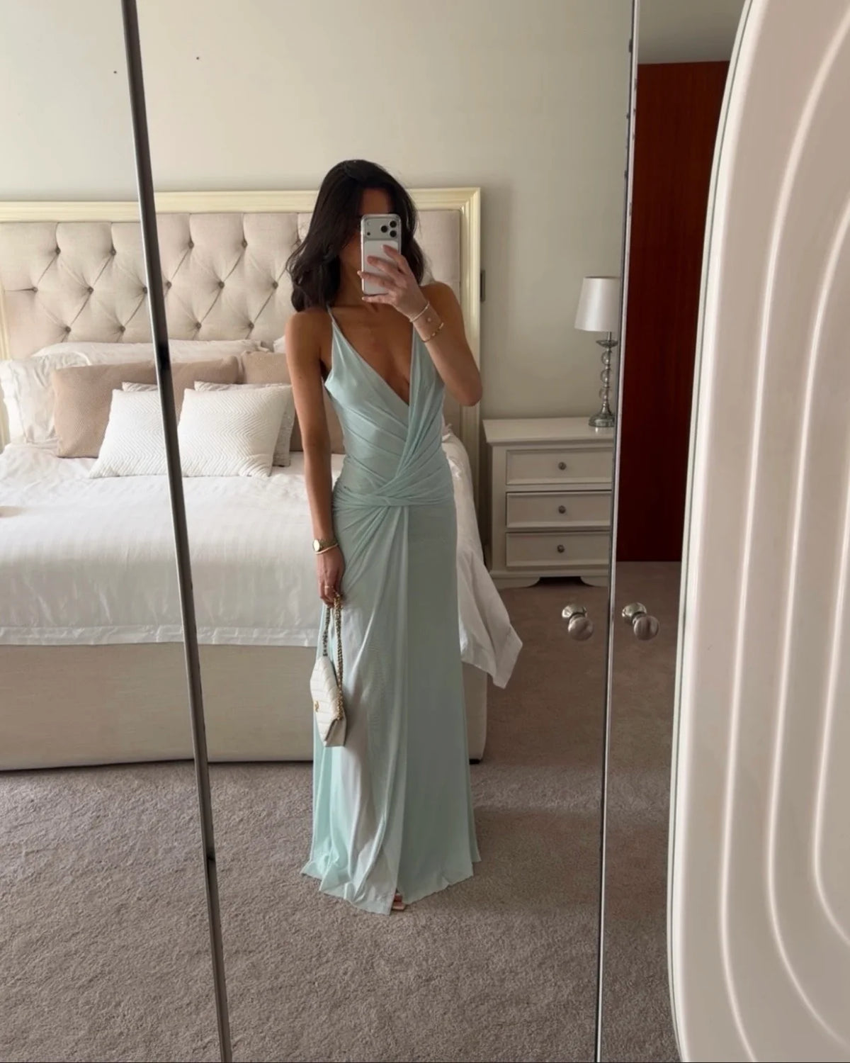 Vela maxi dress in Spearmint