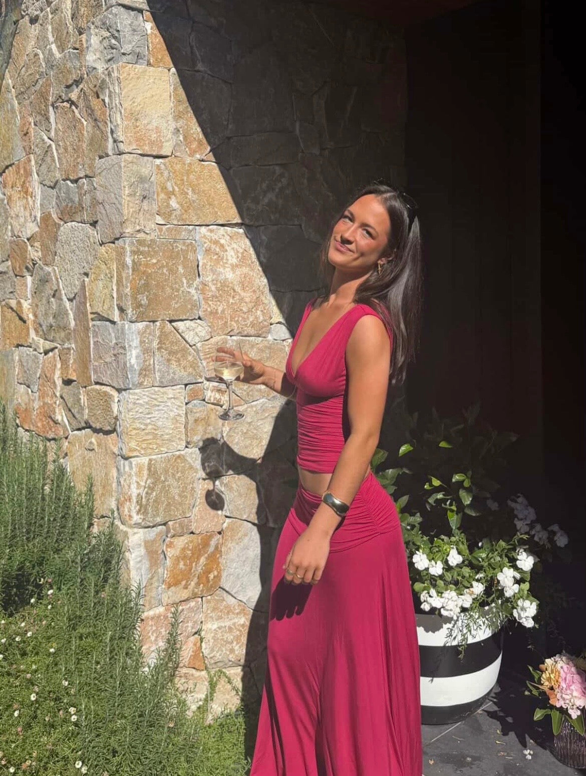 Solis set in Cerise
