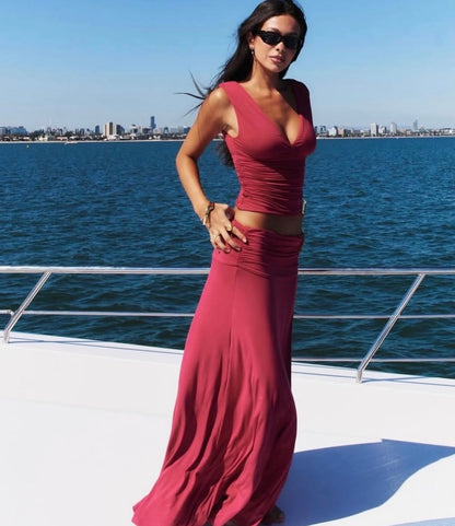 Solis set in Cerise