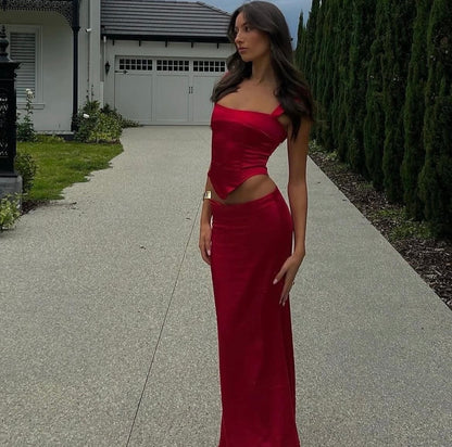 Valerie set in Cherry