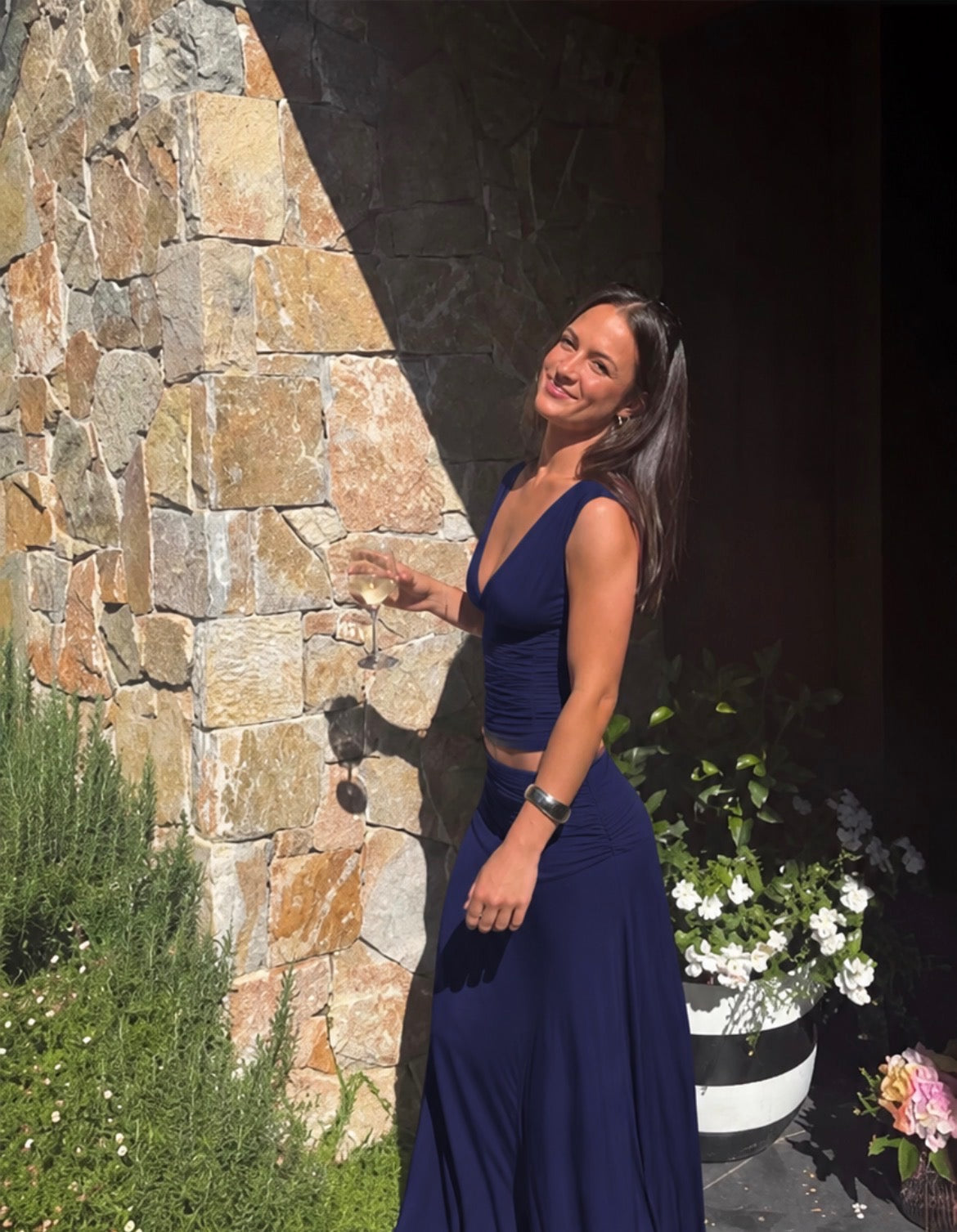 Solis set in Navy Blue