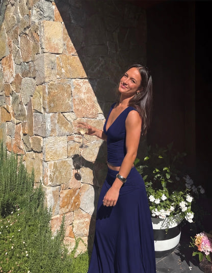 Solis set in Navy Blue