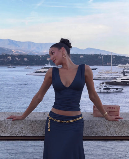 Solis set in Navy Blue