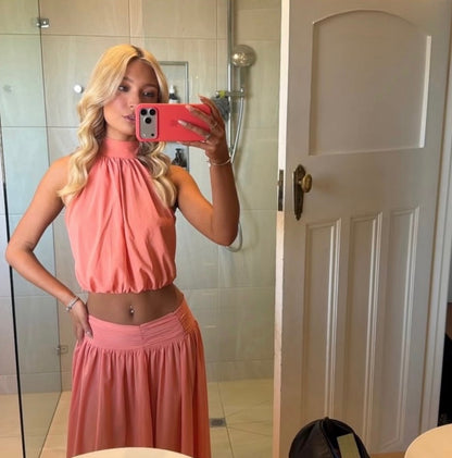 Melanie set in Coral