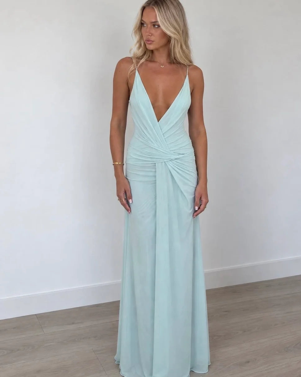 Vela maxi dress in Spearmint