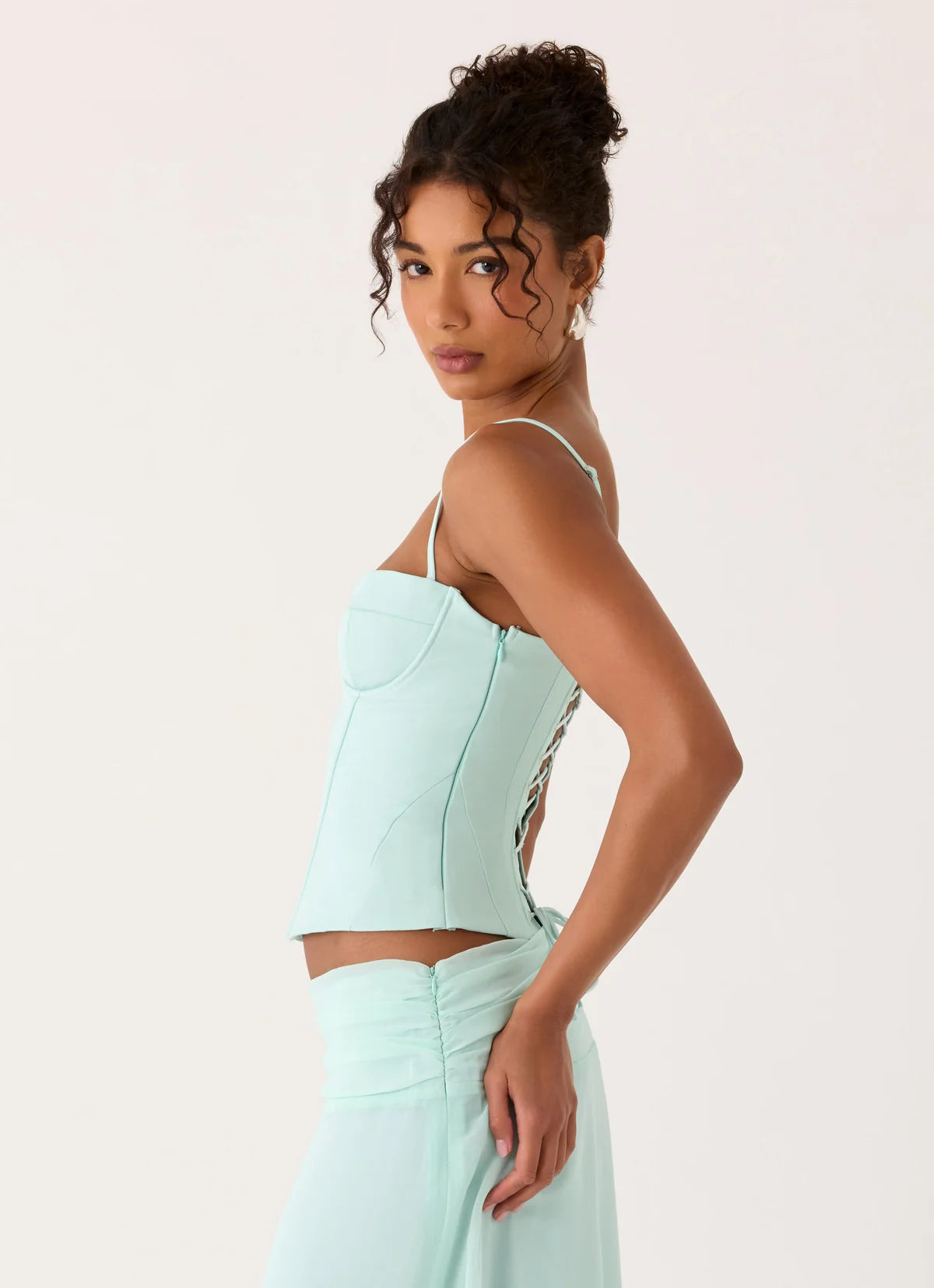 Natalya set in Pistachio